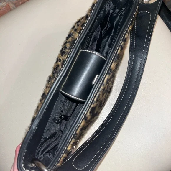 Y2K Tommy Hilfiger Cheetah Print Handbag - Picture 4 of 6